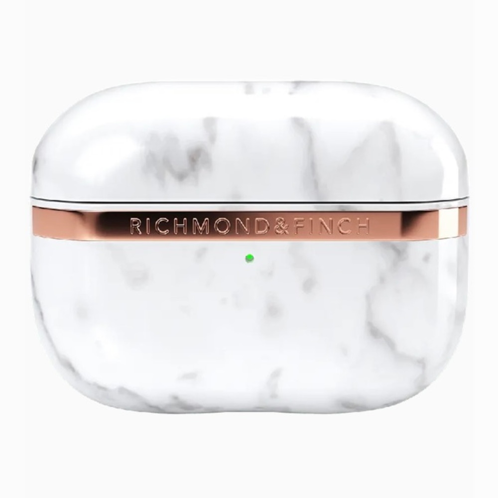 Richmond & Finch White Marble Airpods Pro Case